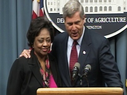 Video: Sec. Vilsack and Shirley Sherrod hold press conference.