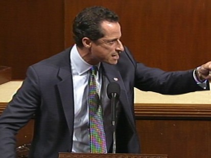 Video: Rep. Anthony Weiner., gives heated speech on 911 responders.