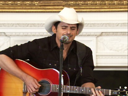 ABC News video of country musicians at the White House.