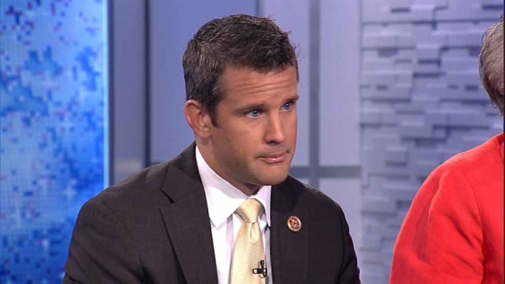 PHOTO: Rep Adam Kinzinger (R) Illinois on 'This Week' 