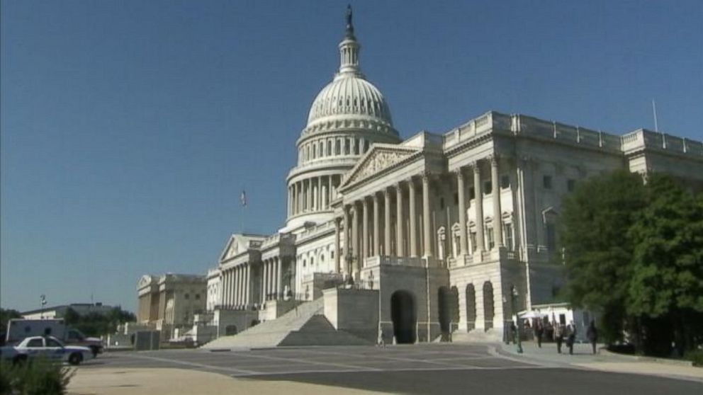 PHOTO: An exterior view of the Capitol building in Washington.