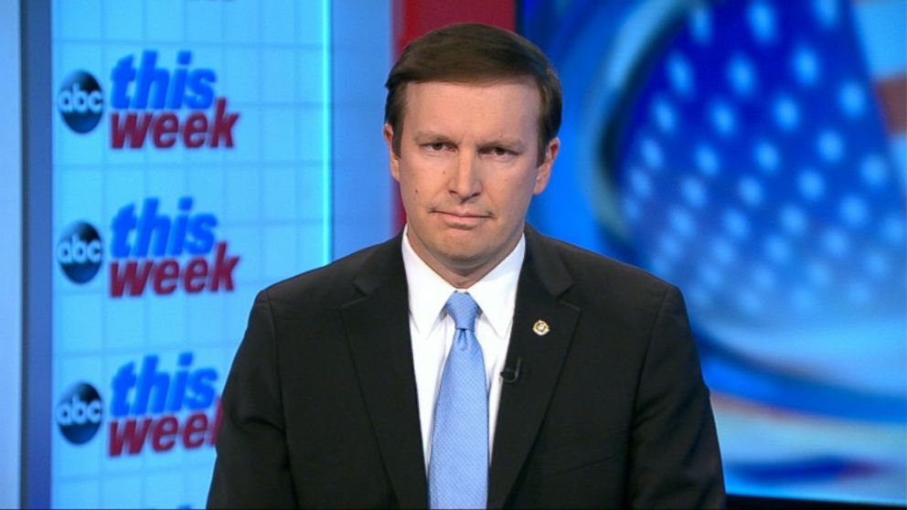 PHOTO: Senator Chris Murphy (D) Connecticut on 'This Week'