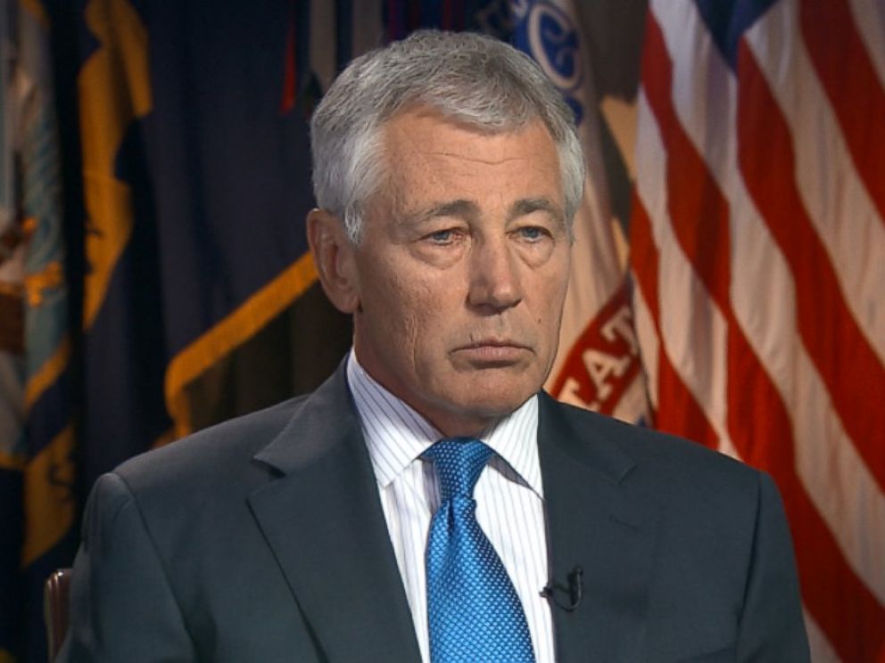 PHOTO: Secretary of Defense Chuck Hagel on This Week