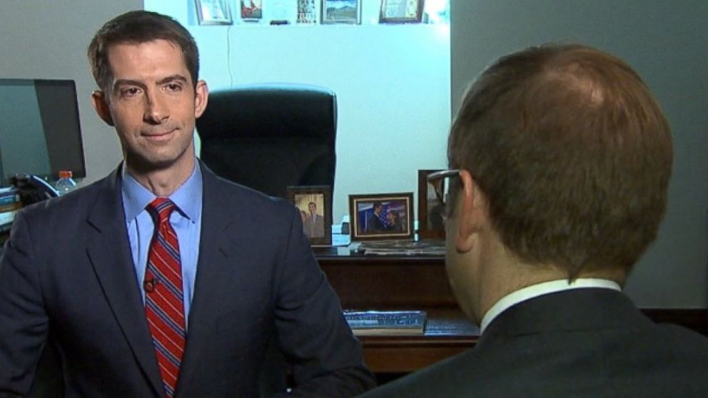 Sen. Tom Cotton talks to ABC News' Jonathan Karl.