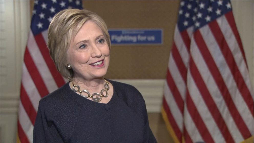 Liz Kreutz interviewed Hillary Clinton, May 26, 2016.