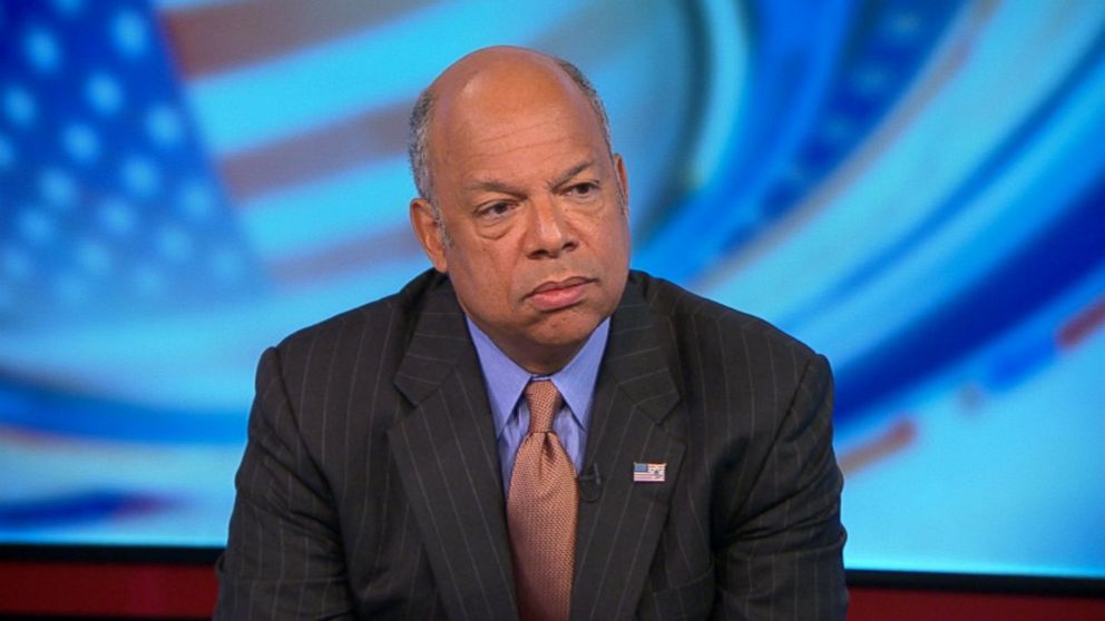 PHOTO: Department of Homeland Security Secretary Jeh Johnson on 'This Week'