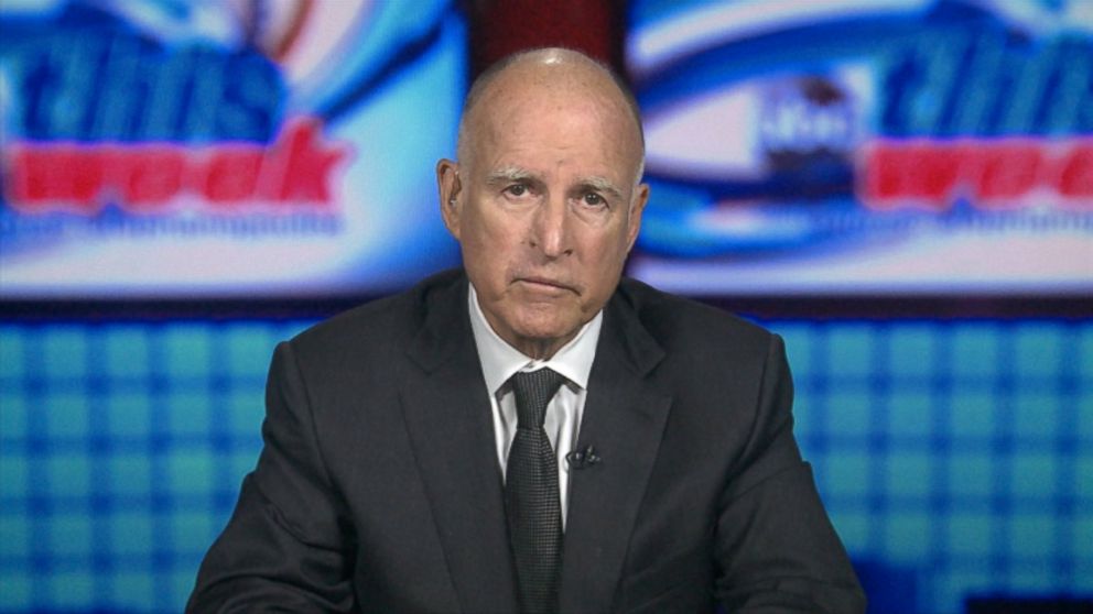PHOTO: Gov. Jerry Brown on This Week