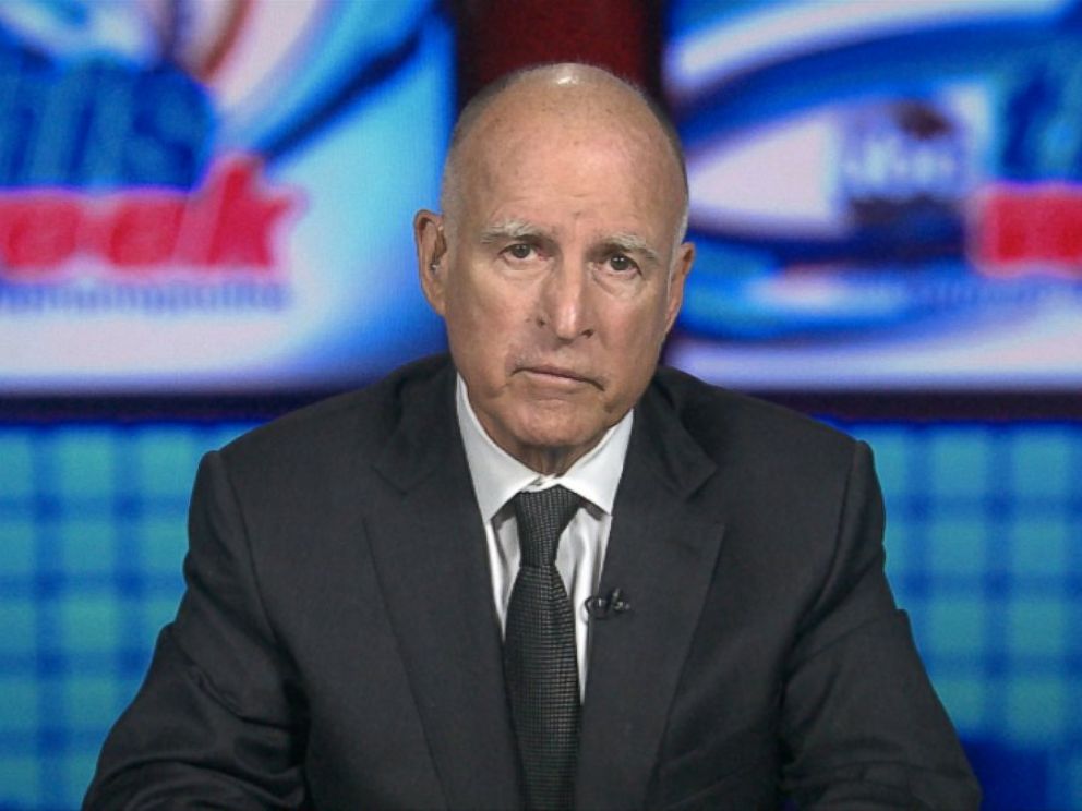 PHOTO: Gov. Jerry Brown on This Week