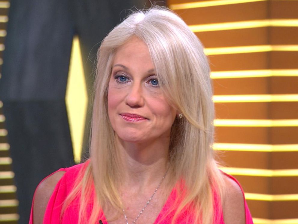 PHOTO: Kellyanne Conway is a guest on Good Morning America, Aug. 26, 2016.