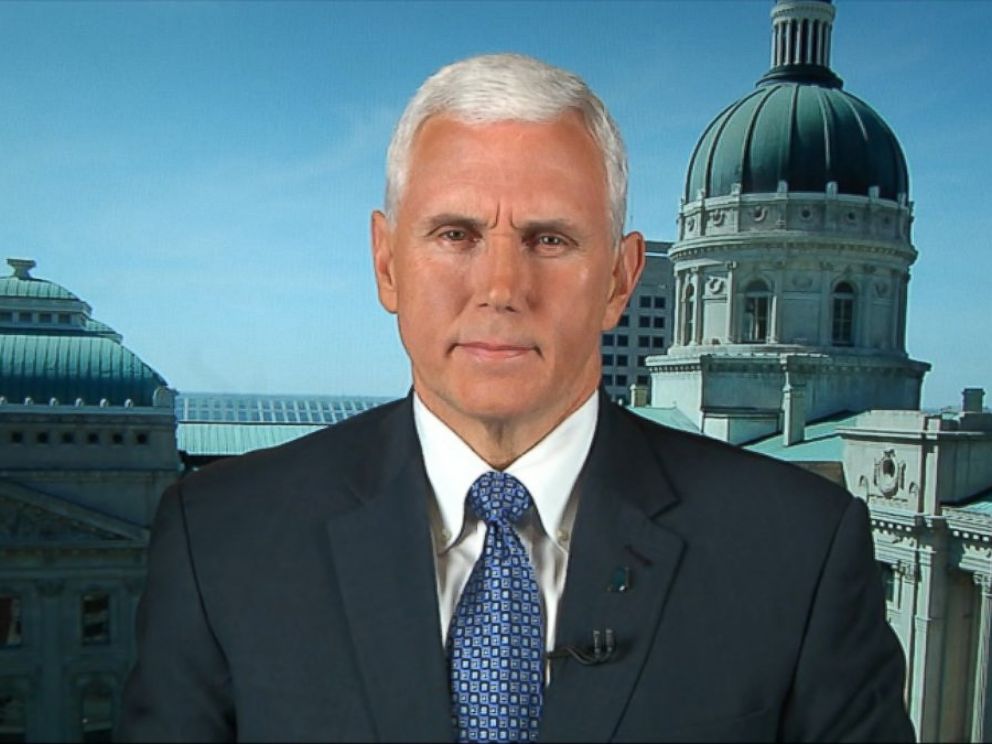 PHOTO: Gov. Mike Pence on This Week
