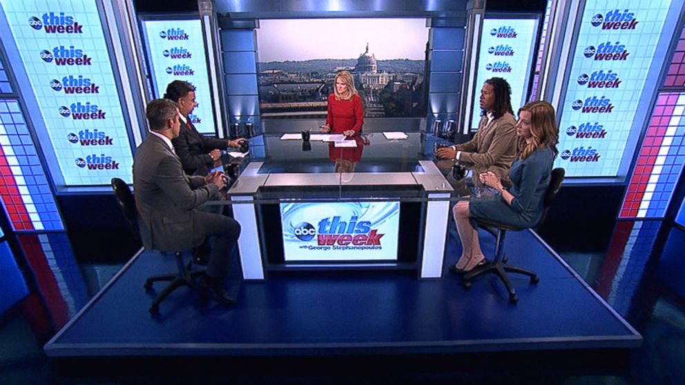 Rep. Adam Kinzinger (R) Illinois, Former New Mexico Governor Bill Richardson, Echelon Insights Co-Founder and The Daily Beast Contributor Kristen Soltis Anderson, and CNN Contributor and ESPN Senior Writer LZ Granderson on 'This Week'