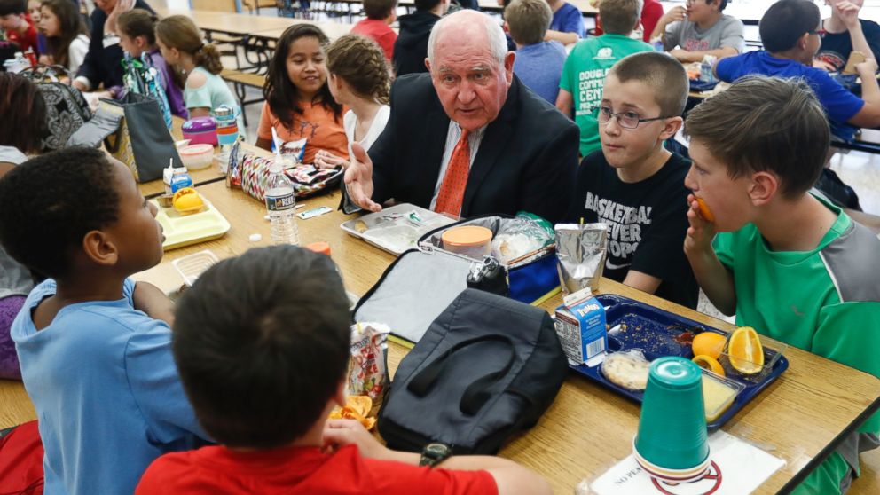 VIDEO: Newly minted Agriculture Secretary Sonny Perdue unveiled a new interim rule on Monday to suspend sodium reduction requirements and whole-grain requirements as well as allow 1 percent fat flavored milk back into school cafeterias nationwide.