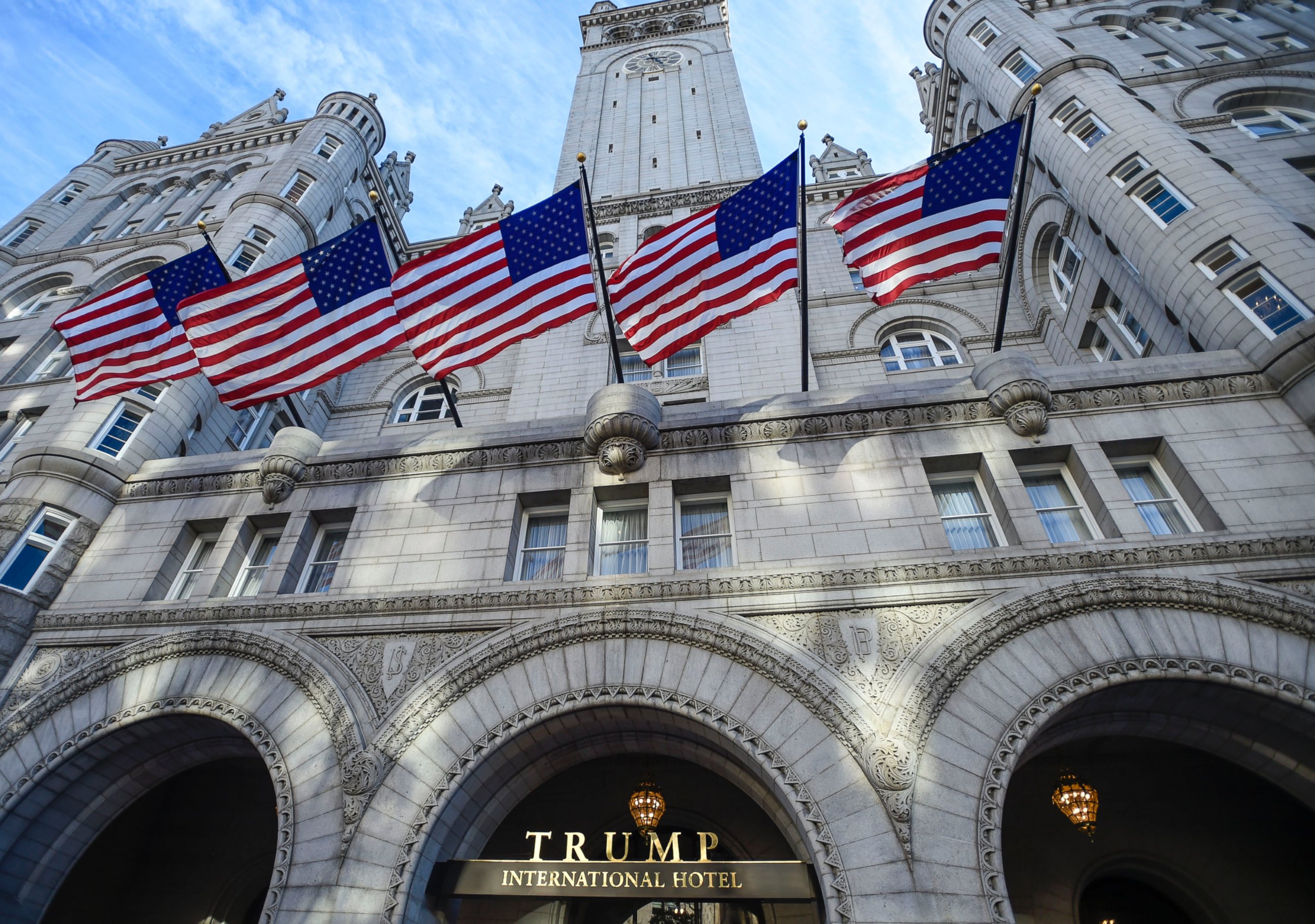 PHOTO: The Trump International Hotel in Washington, D.C. is seen here at the Old Post Office, Nov. 11, 2016.