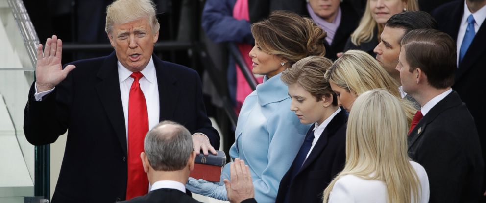 Trump Vows To End 'American Carnage' After Being Sworn In As 45th ...