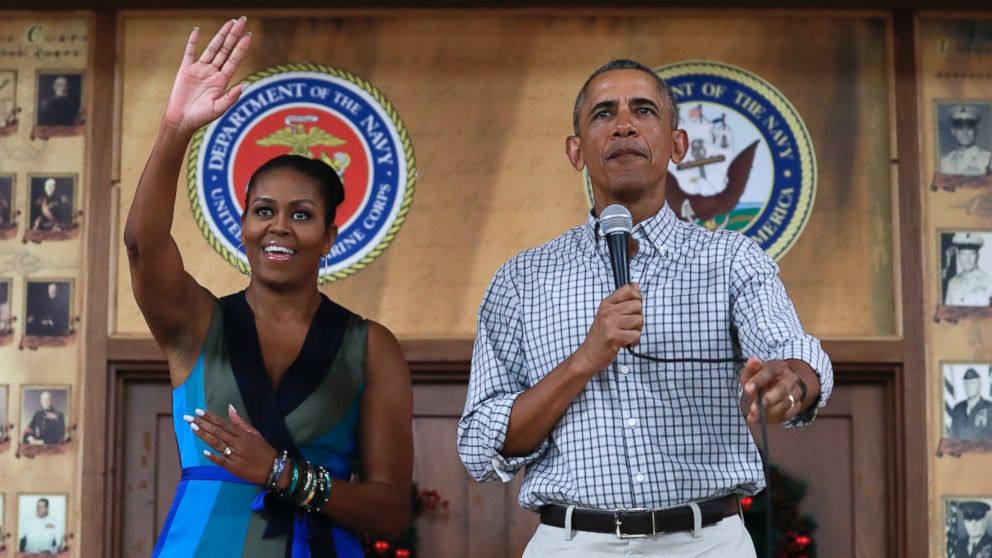 President Obama Speaks to Troops in Hawaii on His Last Christmas as