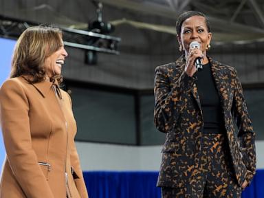 2024 election updates: Michelle Obama, Harris pump up Michigan crowd