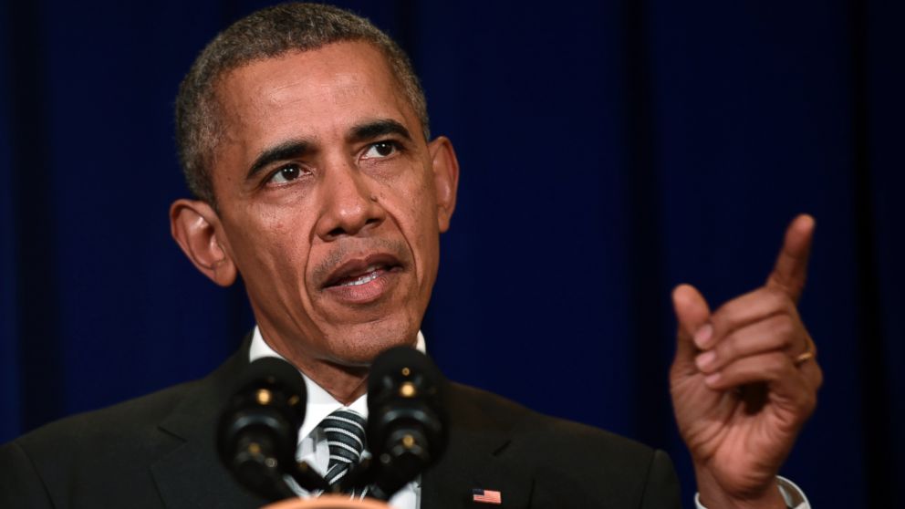 PHOTO: President Barack Obama speaks at a news conference in Kuala Lumpur, Malaysia, Sunday, Nov. 22, 2015.