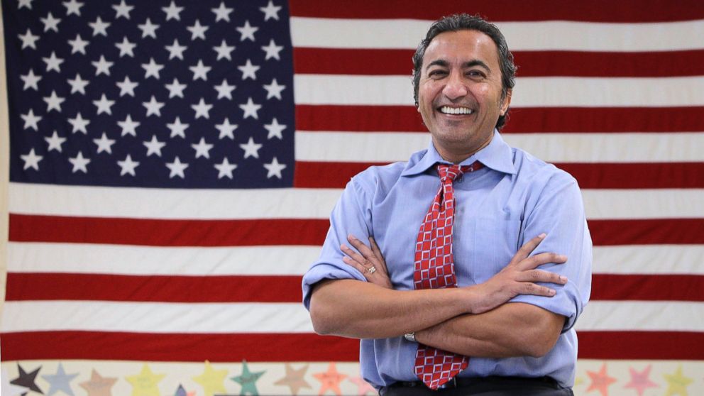 Rep. Ami Bera, poses for a photo at his campaign office in Elk Grove, Calif., Oct. 26, 2012.