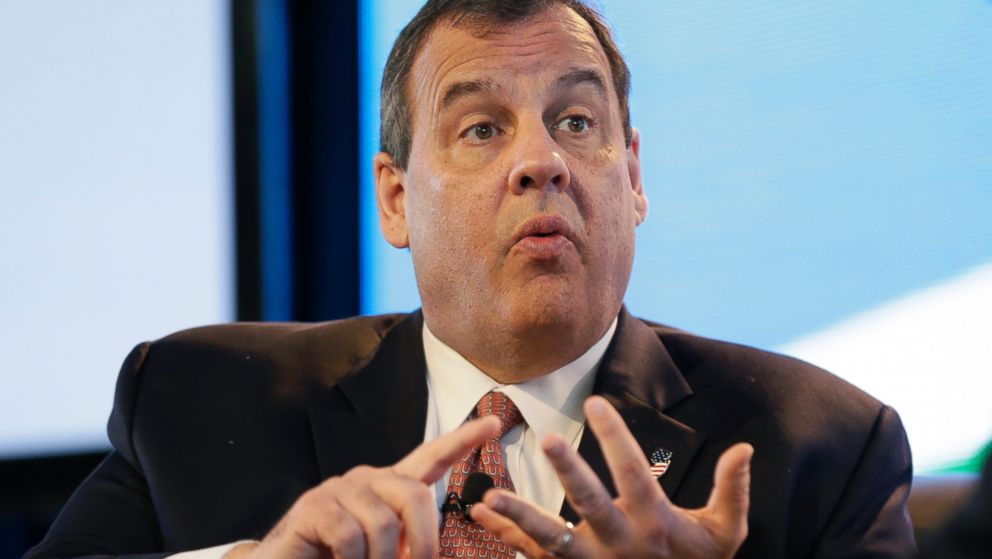 New Jersey Gov. Chris Christie speaks during the Iowa Agriculture Summit in Des Moines, Iowa, March 7, 2015. 