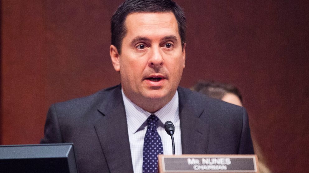 PHOTO: House Intelligence Committee Chairman Rep. Devin Nunes, R-Calif. speaks on Capitol Hill in Washington, Sept. 10, 2015, during the committee's hearing on cyber threats.