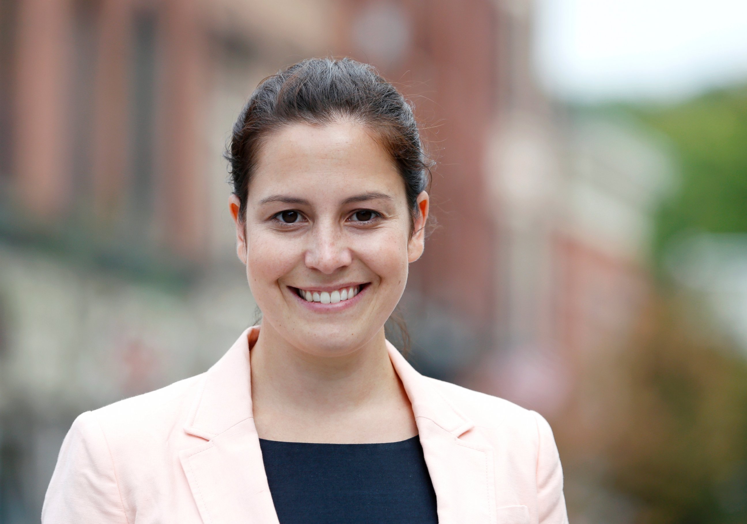 PHOTO: Republican Congressional candidate Elise Stefanik poses, Aug. 27, 2014, in Ballston Spa, N.Y.