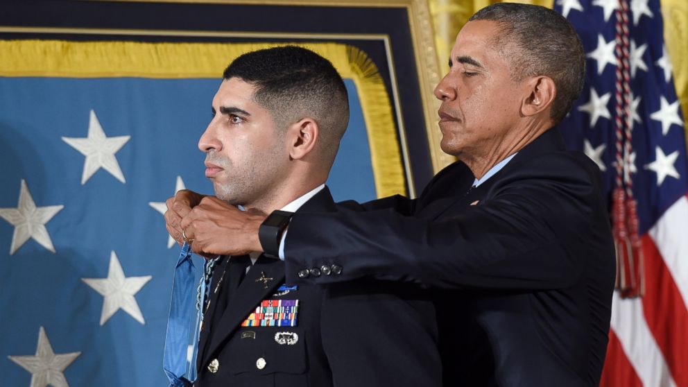VIDEO: Retired Army Captain Florent Groberg tackled a suicide bomber to the ground, lessening the impact of a major attack on senior officers in Afghanistan.