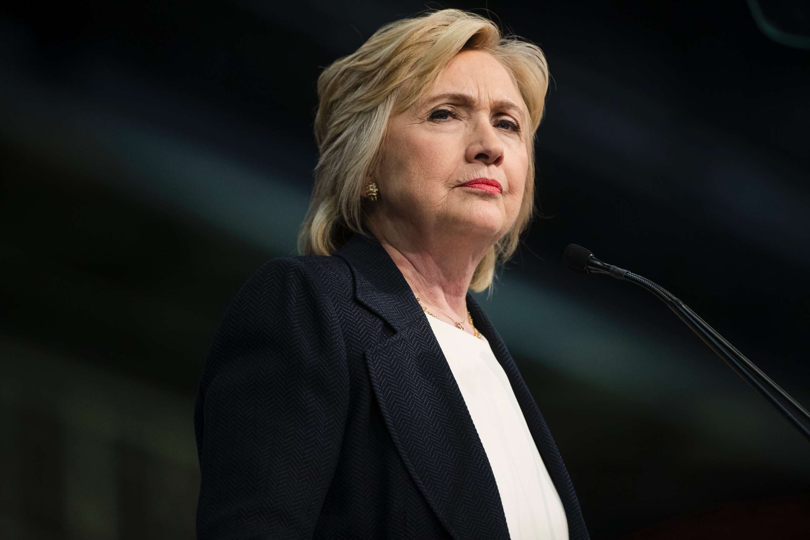 PHOTO: Democratic presidential candidate Hillary Clinton in Philadelphia, July 8, 2016. 