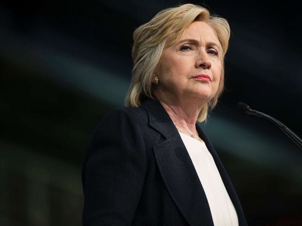 PHOTO: Democratic presidential candidate Hillary Clinton in Philadelphia, July 8, 2016.