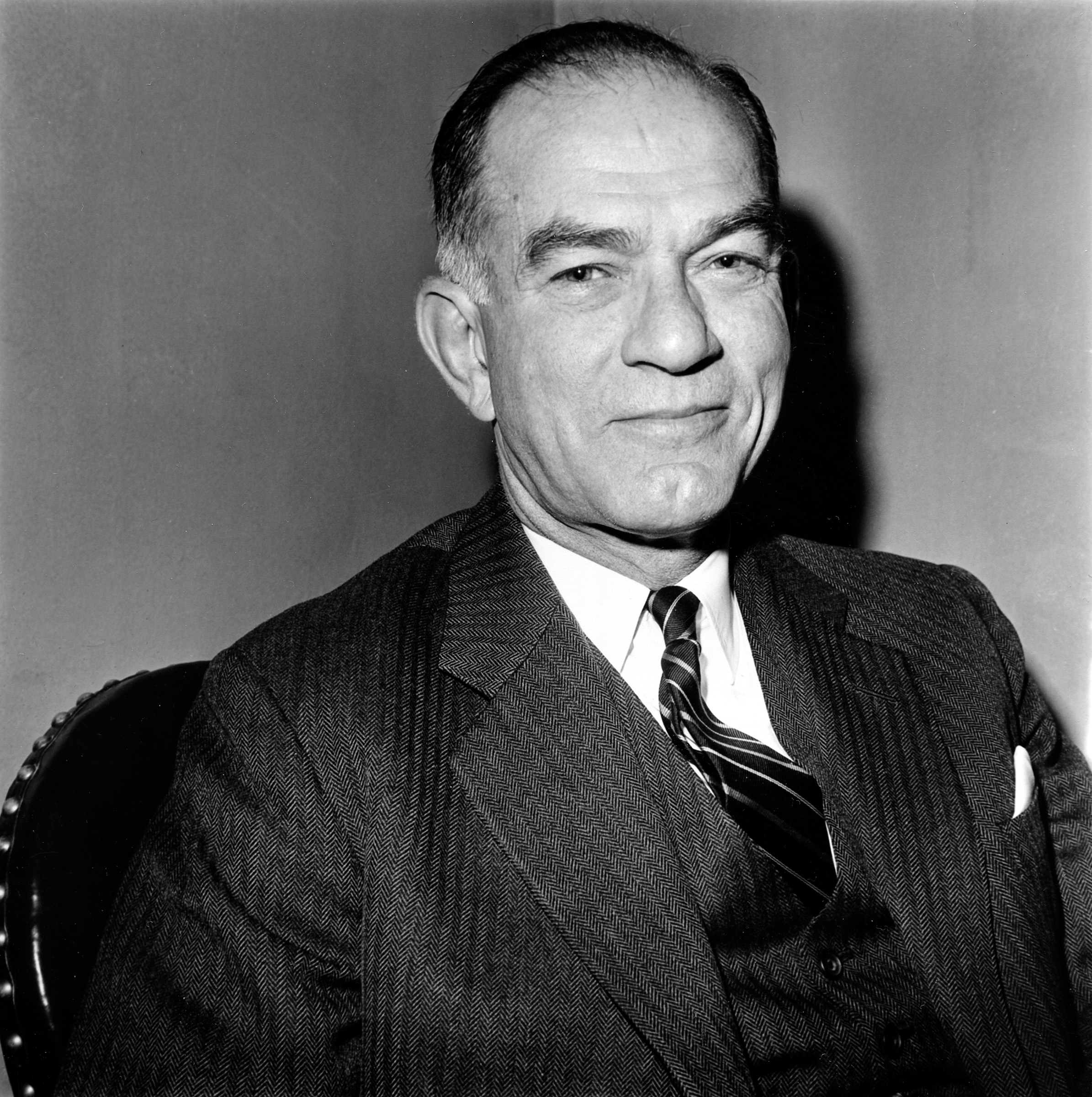 PHOTO: Sen. J. William Fulbright, D-Ark., chairman of the Senate Committee on Foreign Relations, is shown in 1964.  