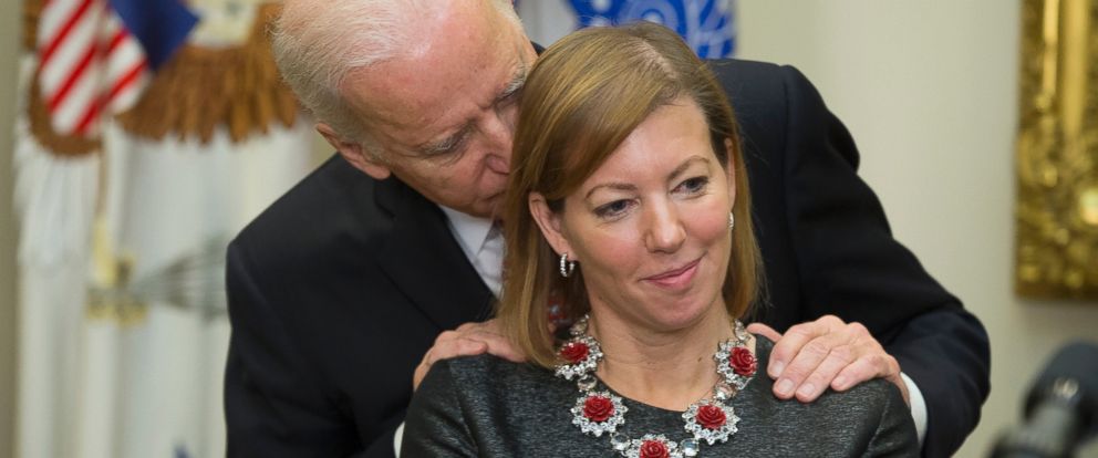 Vice President Joe Biden Swears in Defense Secretary, Gets Close With ...