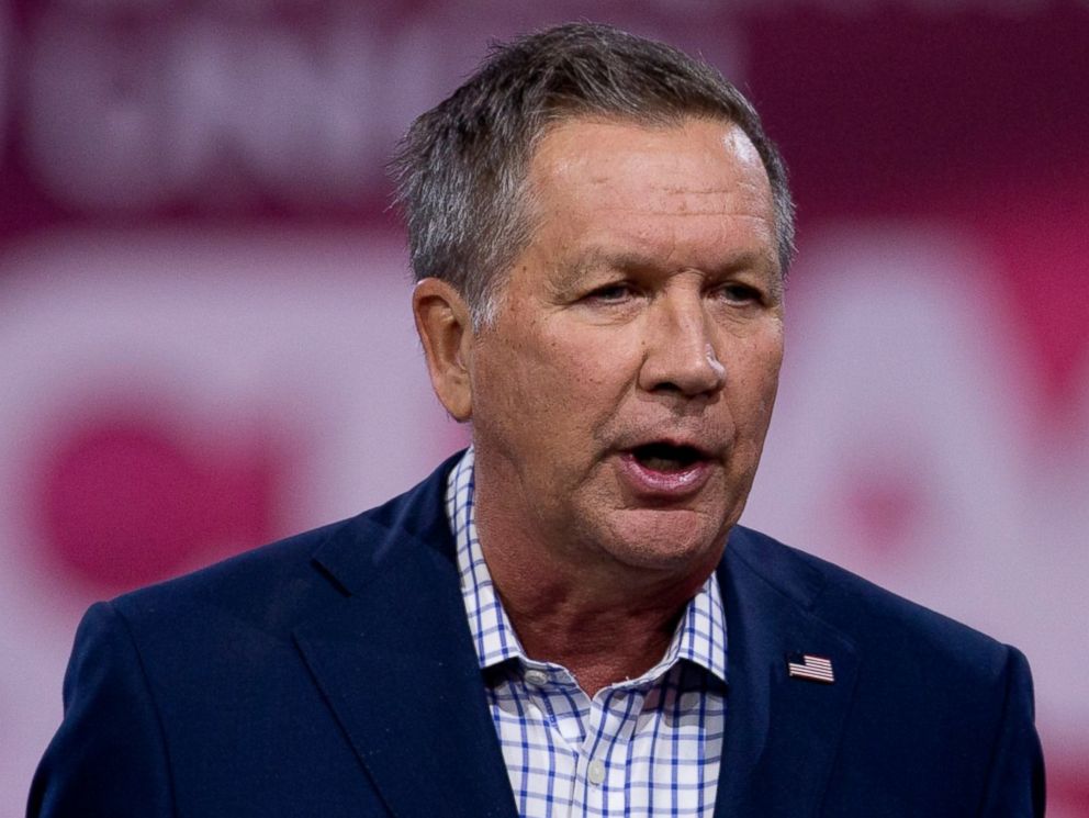 PHOTO: Republican presidential candidate, Ohio Gov. John Kasich speaks during the Conservative Political Action Conference (CPAC), March 4, 2016, in National Harbor, Md.