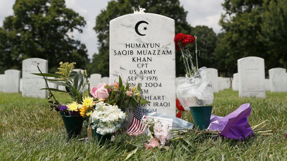 Image result for khan grave arlington