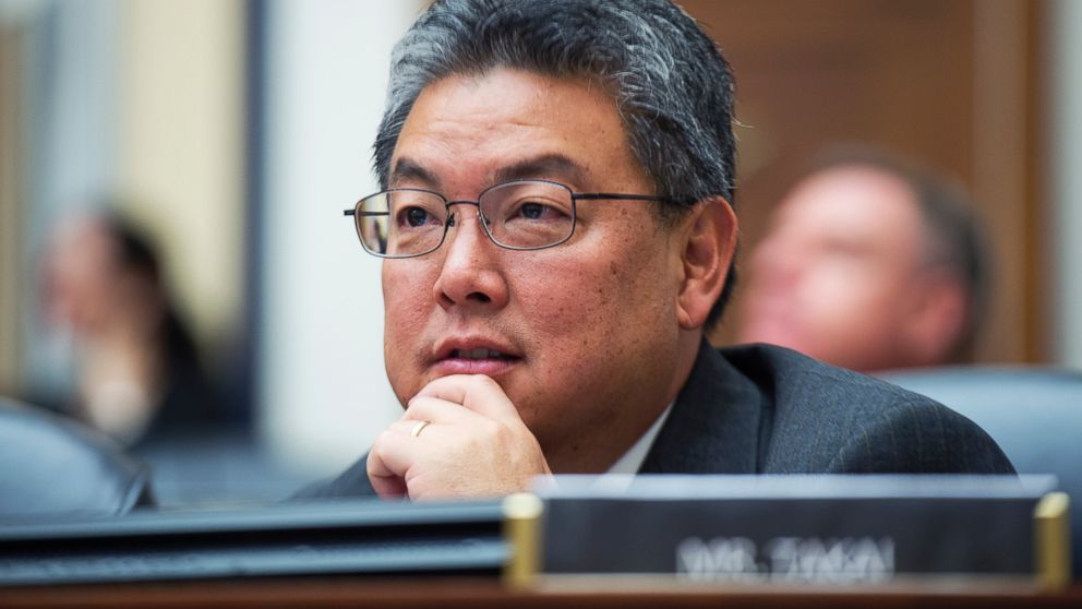 Rep. Mark Takai, D-Hawaii, attends a meeting of the House Armed Services Committee in Washington, Jan. 14, 2015.