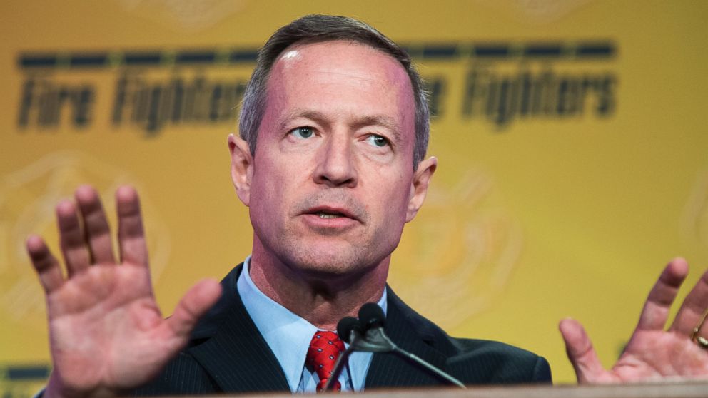 Martin O'Malley is pictured on Capitol Hill in Washington, D.C. on March 10, 2015. 