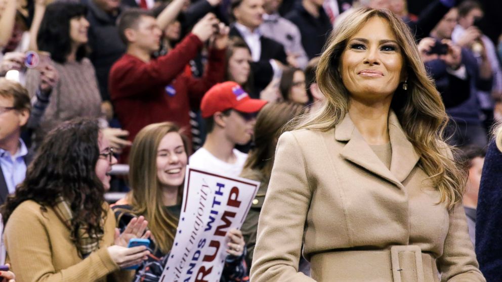 Trump introduces wife Melania to national audience, predicts victory