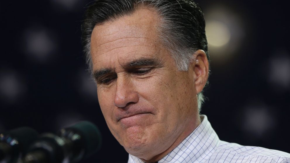 PHOTO: Mitt Romney is pictured in Cleveland, Ohio on Nov. 4, 2012.
