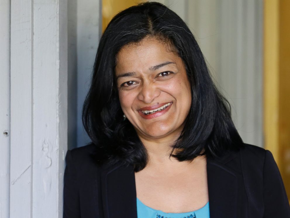 PHOTO: State Sen. Pramila Jayapal won the race for Washington 7th Congressional district, in Seattle.
