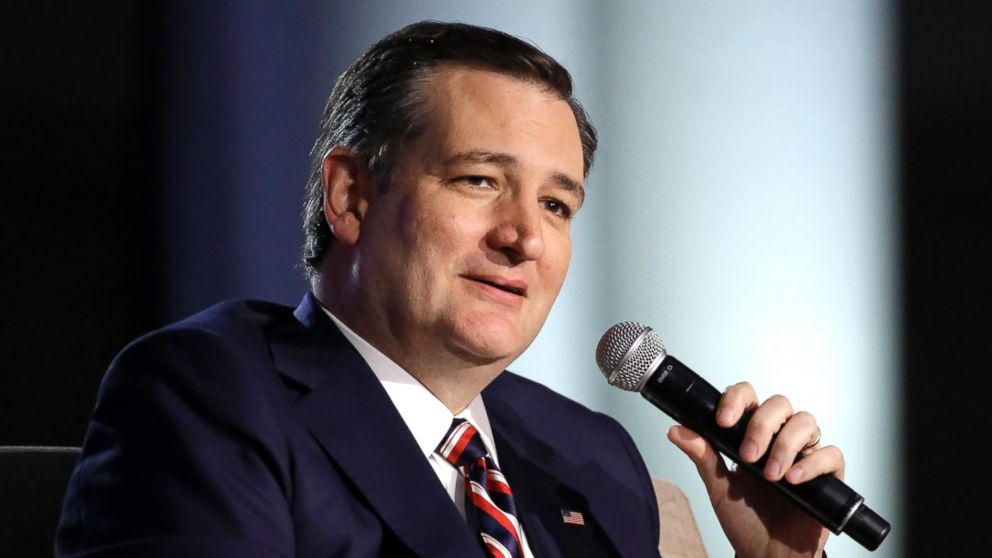 Republican presidential candidate Sen. Ted Cruz, R-Texas, speaks at the National Religious Broadcasters convention, Feb. 26, 2016, in Nashville, Tenn.