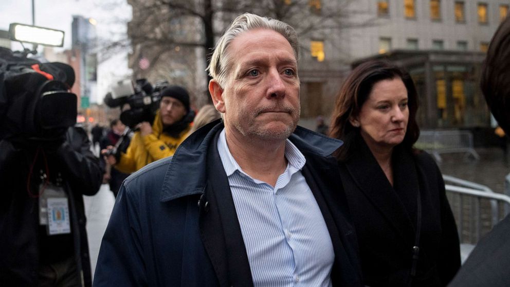 PHOTO: Charles McGonigal, former special agent in charge of the FBI's counterintelligence division in New York, leaves court, Jan. 23, 2023, in New York.