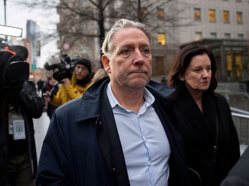 PHOTO: Charles McGonigal, former special agent in charge of the FBIs counterintelligence division in New York, leaves court, Jan. 23, 2023, in New York.