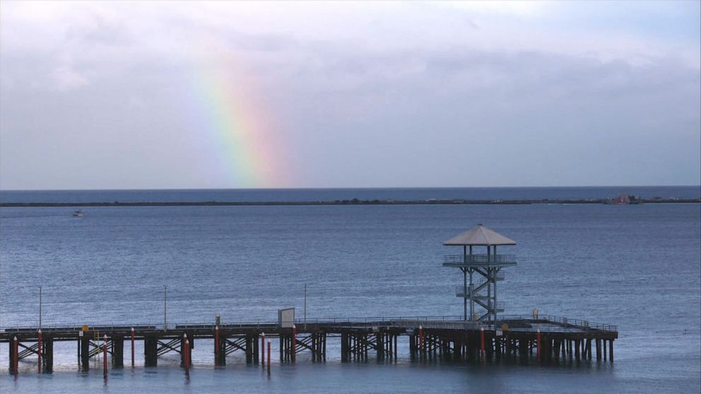 PHOTO: Looking towards Canada in Port Angeles, Washington.
