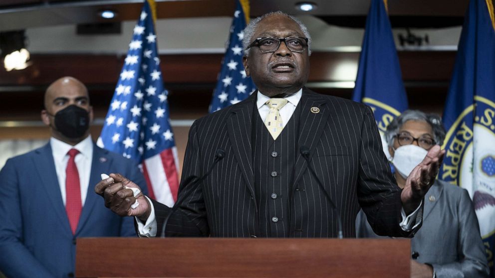 Clyburn asks senators 'which side are you on' for voting rights