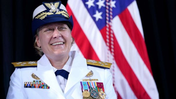 Adm. Linda Fagan Becomes 1st Woman To Lead U.S. Armed Forces Branch ...