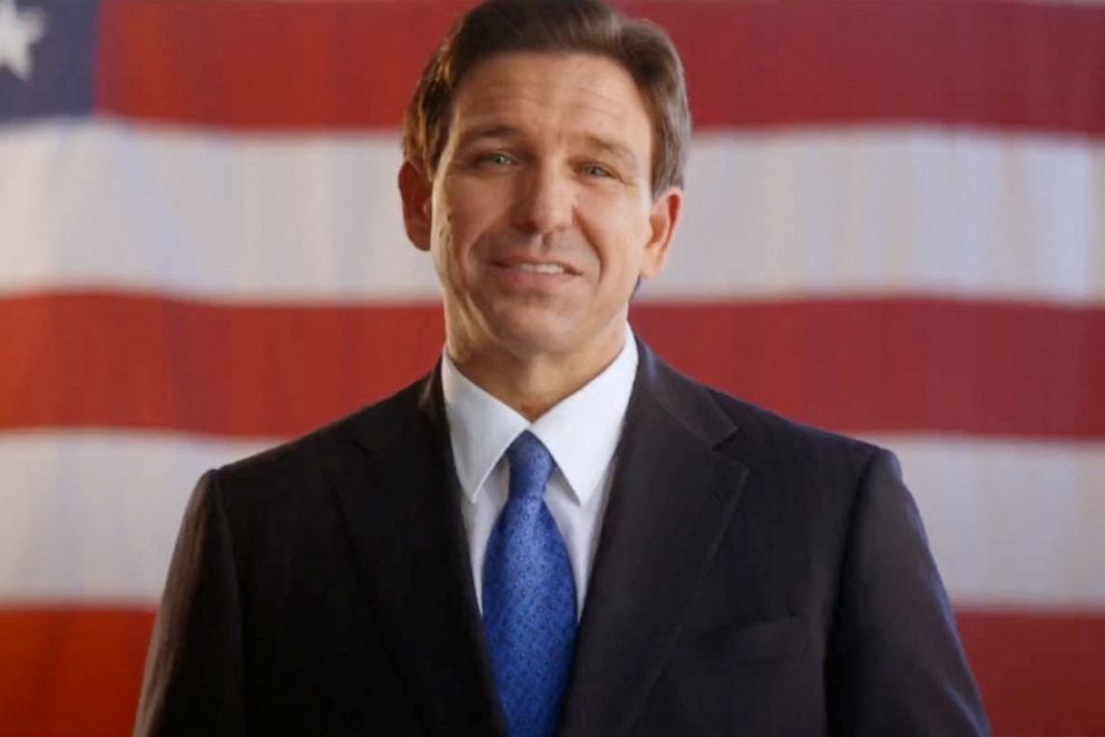 PHOTO: Florida Governor Ron DeSantis speaks as he announces he is running for the 2024 Republican presidential nomination in this screen grab from a social media video posted May 24, 2023. Twitter @RonDeSantis/Handout via REUTERS