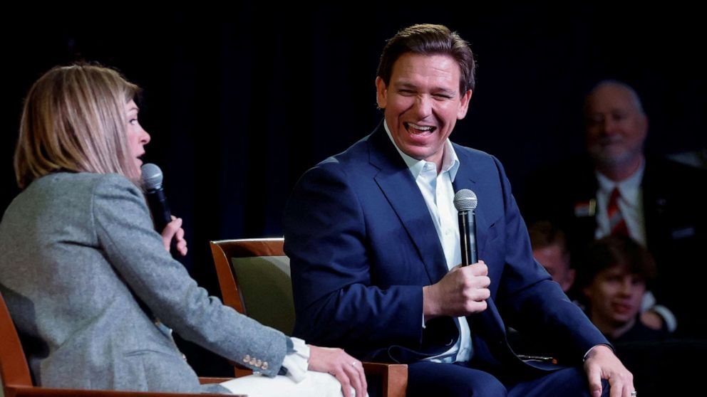 DeSantis tests presidential waters in Iowa - Good Morning America