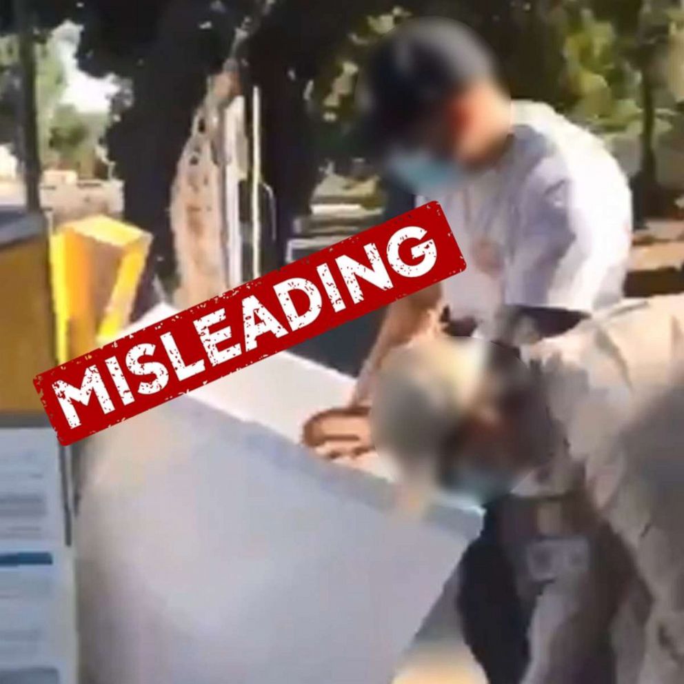 Labelling false/misleading Video