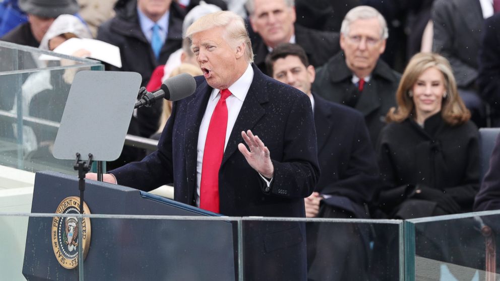 Full Text President Donald Trump S Inauguration Speech Abc News