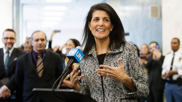 New US Envoy Puts UN Allies on Notice: 'For Those That Don’t Have our ...