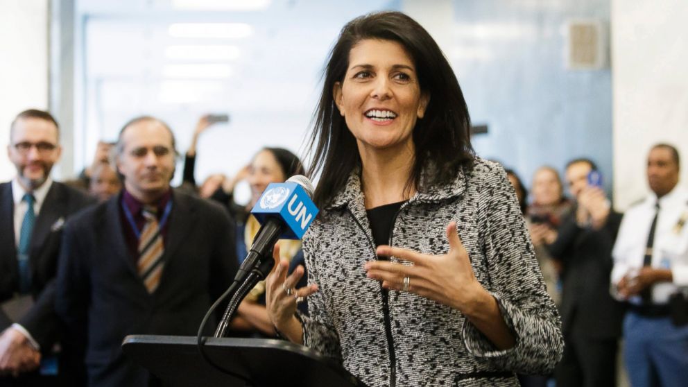 New Us Envoy Puts Un Allies On Notice: 'for Those That Don’t Have Our 