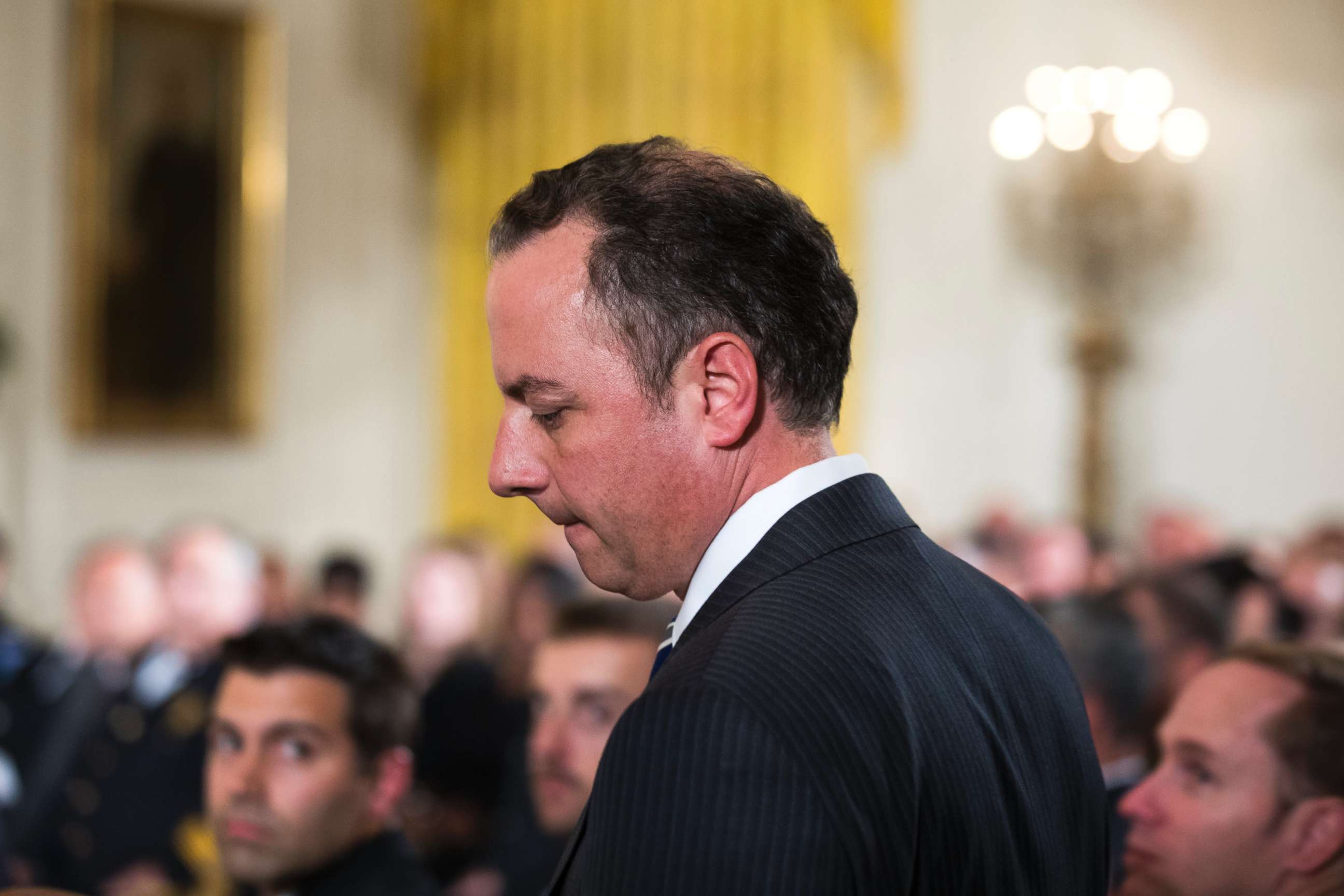 PHOTO: White House Chief of Staff Reince Priebus is seen on July 27, 2017. 